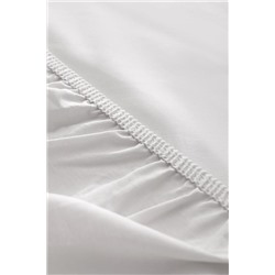 Manon King Size Plus %100 Pamuk Ranforce Lastikli Çarşaf - Gri
