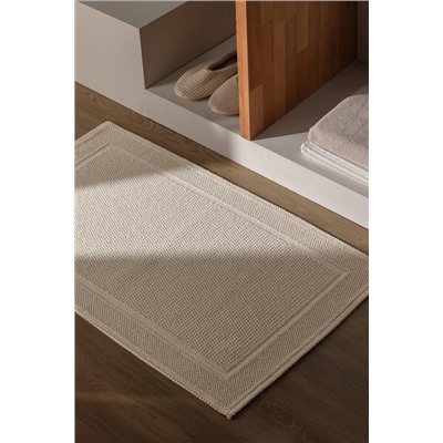 Barres Banyo Paspası - Bej - 60 x 100 cm