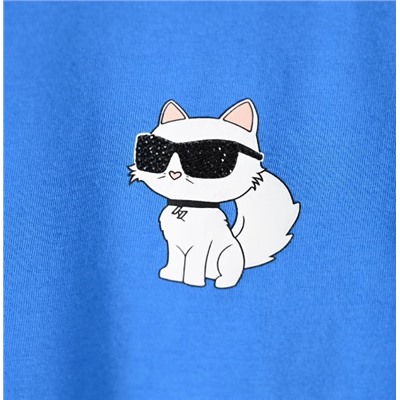 Хлопковая футболка   KARL LAGERFEL*D ОРИГИНАЛ!