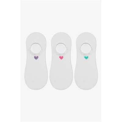 Penti, Adorable Heart 3lü Sneaker Çorap