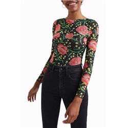Body slim floral