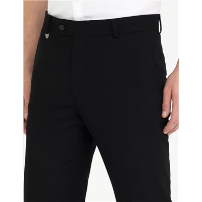 Siyah Ex. Slim Fit Kumaş Pantolon