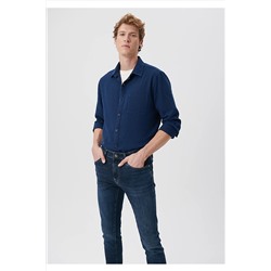 MaviLacivert Gömlek Slim Fit / Dar Kesim 0210357-10241