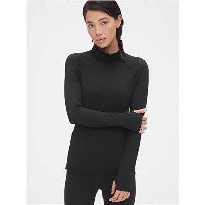 GapFit Winterbrush Asymmetrical Half-Zip Pullover
