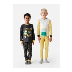 Penti Erkek Çocuk Monster Space 2'li Pijama Takımı PNWG3ZSE23SK-MIX