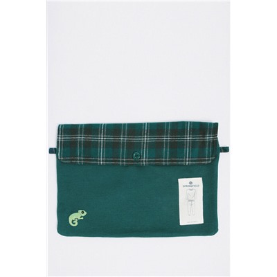 Pijama largo pantalón cuadros