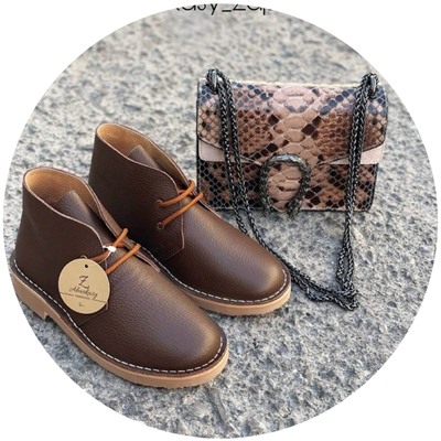 AB.Z. SAFARY PIEL DOLLAR FP marron+Ab.Zapatos PELLE 23-36 (500) taupe АКЦИЯ
