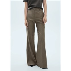 Pantalón flare raya diplomática REF. 77087113