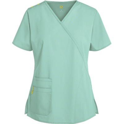 WonderWink Scrubs ORIGINS Juliet Mock Wrap Top