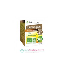 ArkoPharma ArkoRoyal Trésor de la Ruche 100% Gelée Royale BIO 40g