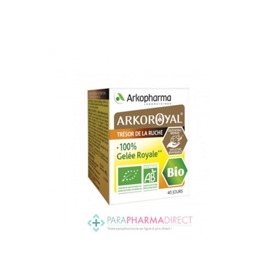 ArkoPharma ArkoRoyal Trésor de la Ruche 100% Gelée Royale BIO 40g