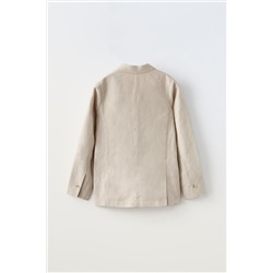 LINEN BLEND SUIT BLAZER