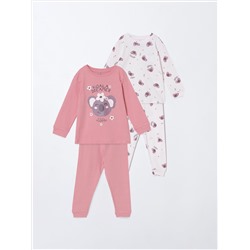 PACK DE 2 CONJUNTOS DE PIJAMAS COMBINADOS