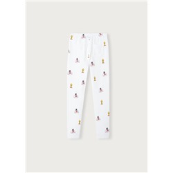 Jeans-Leggings für Mädchen mit Warner Bros.-Motiv