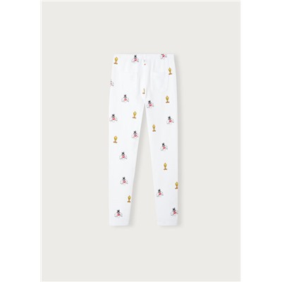 Jeans-Leggings für Mädchen mit Warner Bros.-Motiv