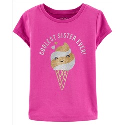 4th Of July Kitty Jersey Tee