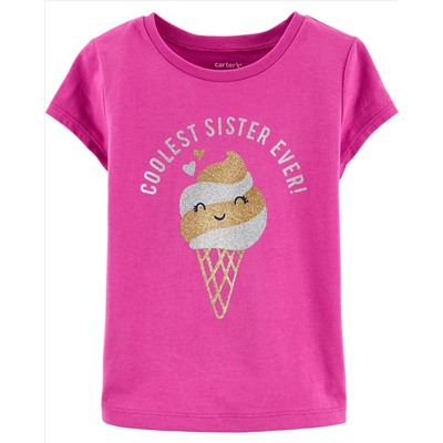 4th Of July Kitty Jersey Tee