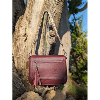 Pelle Ab.Zapatos VIGA (1170) Burdeos+CINTURON BOLSOS (150)-6 (13) АКЦИЯ