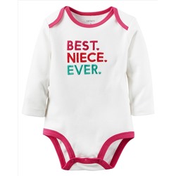 Best Niece Ever Collectible Bodysuit