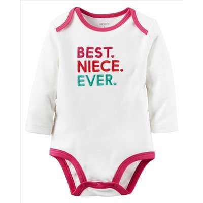 Best Niece Ever Collectible Bodysuit