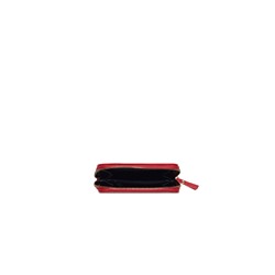 Cartera de piel Moni Rojo