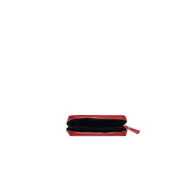 Cartera de piel Moni Rojo