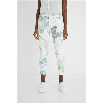 Pantalón vaquero skinny tobillero