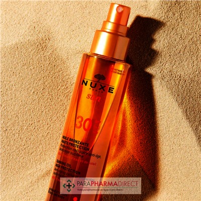Nuxe Sun SPF30 Huile Bronzante Visage Corps 150ml