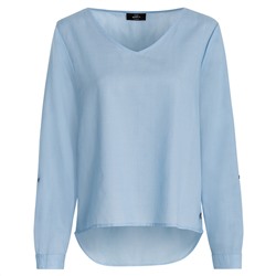 Damen Bluse mit V-Ausschnitt