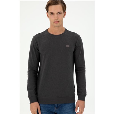 Erkek Antrasit Sweatshirt