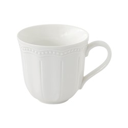 Кружка, 350 мл, фарфор P, белая, Elite White, 62144