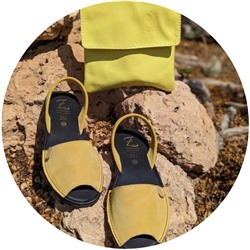 Ab.Zapatos • 3106-8 • amarillo+Pelle 905 (220) Lima АКЦИЯ