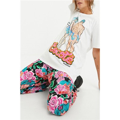 Camiseta loose algodón