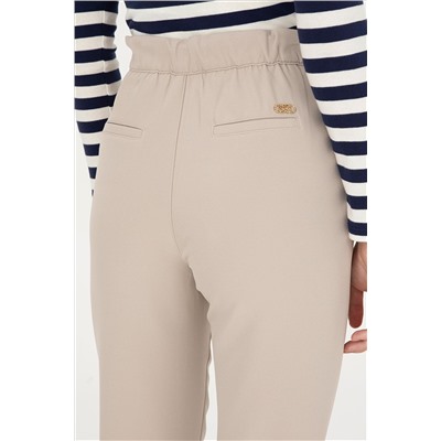 Kadın Taş Carrot Fit Kanvas Pantolon