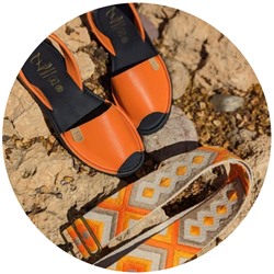AB.ZAPATOS · 320-8 PC · NARANJA+CINTURON BOLSOS (150)-6 (19)