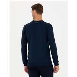 Lacivert Regular Fit Sweatshirt