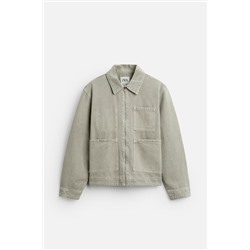 CAZADORA DENIM BOLSILLOS