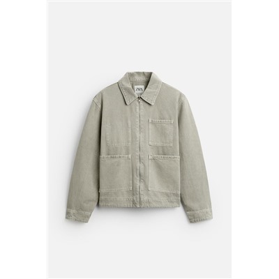 CAZADORA DENIM BOLSILLOS