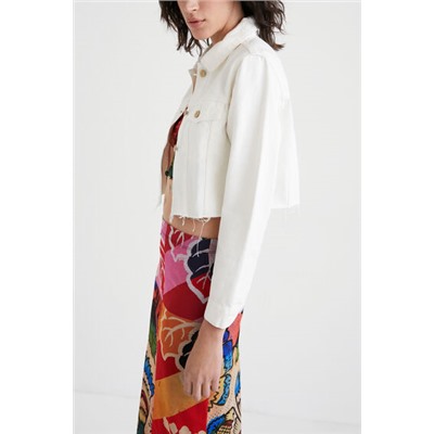 Chaqueta vaquera cropped