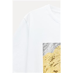 METALLIC T-SHIRT