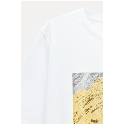 METALLIC T-SHIRT