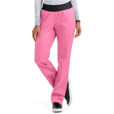 UA Butter-Soft STRETCH Scrubs Women's Yoga Pants with Knit Waistband