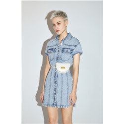 Vestido camisero Azul claro