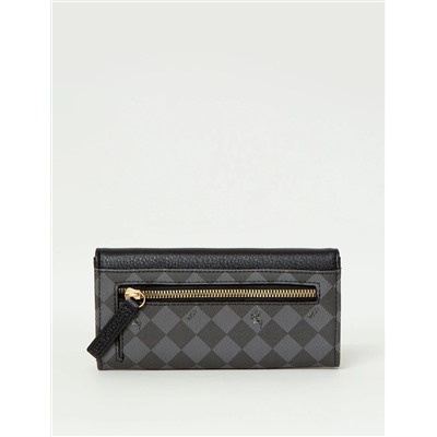 DIAMOND LARGE FLAP WALLET