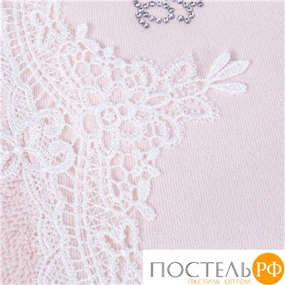 T1219T10078108 Набор полотенец Tivolyo Home JULIET розовый 3 предмета
