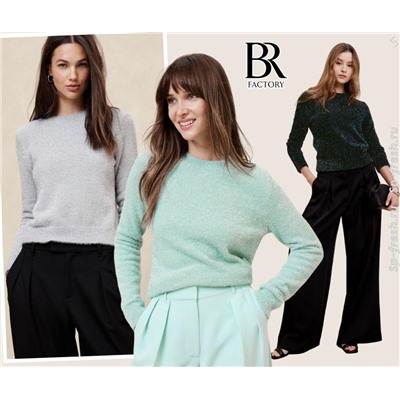 TINSEL PULLOVER SWEATER