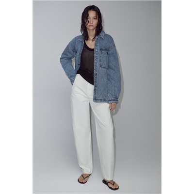 CAZADORA DENIM ACOLCHADA