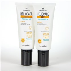 Heliocare PACK Duplo 360 Pediatrics Loción 40% descuento en 2ª unidad