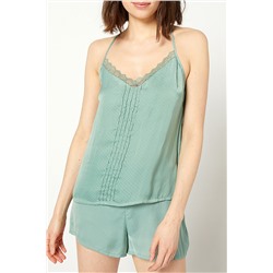 Top lencero Cheryl Turquesa