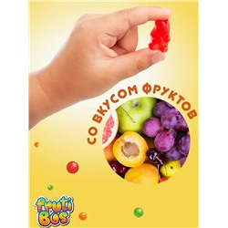 Жев. мармелад Frutibos 500 г "Мишки" со вкусом фруктов 1/8, шт